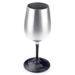 Складний келих GSI Outdoors Glacier Stainless Nesting Wine Glass