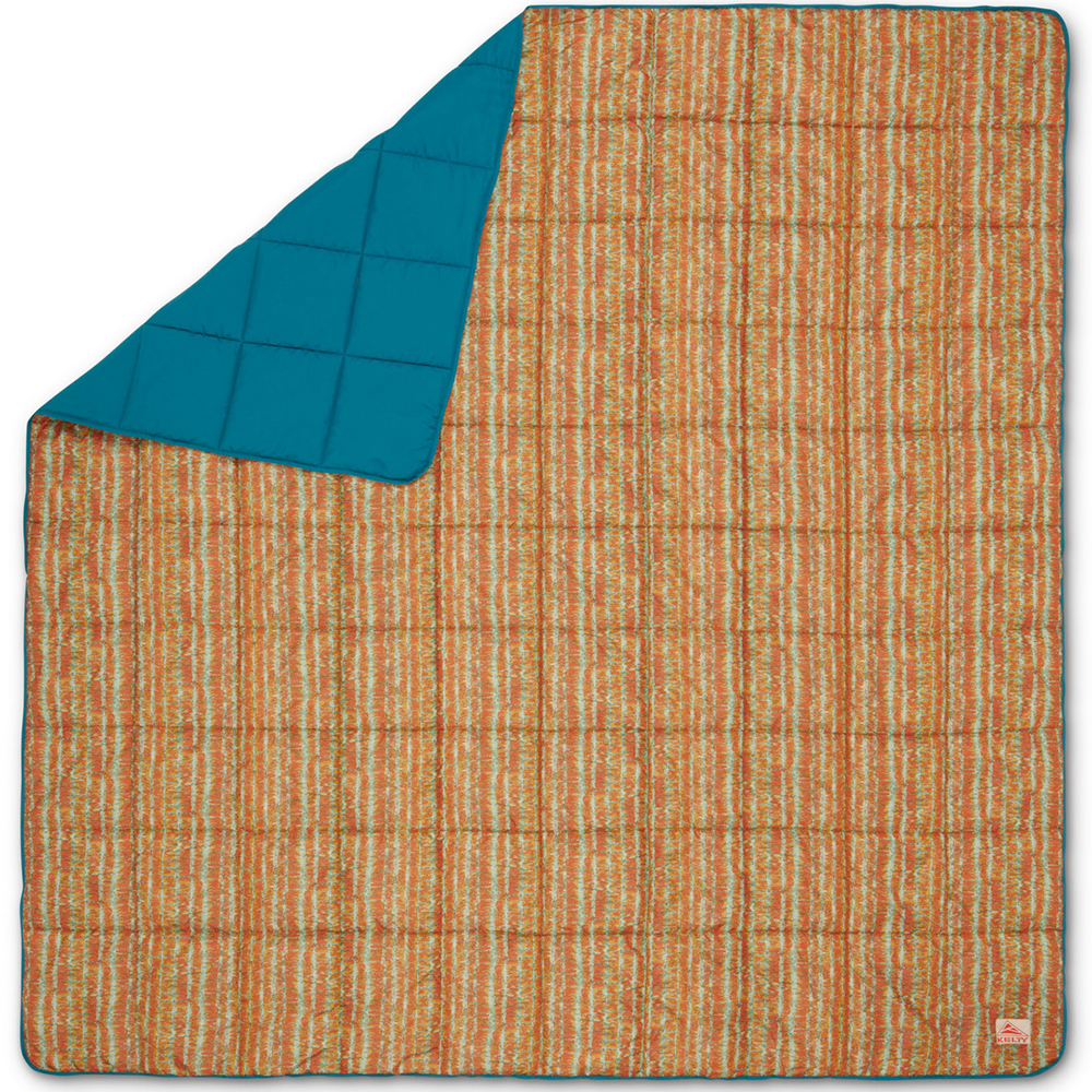Ковдра Kelty Biggie Blanket stormy blue-melted stripes.jpeg